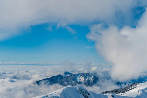 Hermoso Paisaje Los Alpes Nevados Verano — Foto de Stock