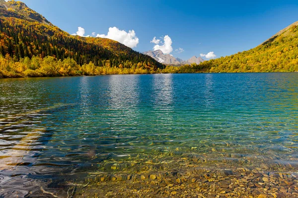 Lago Montaña Kardyvach Parque Nacional Del Cáucaso — Foto de Stock
