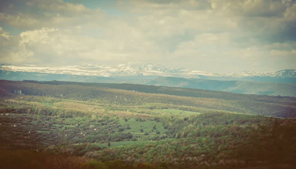 Caucasus landscape — Stok fotoğraf