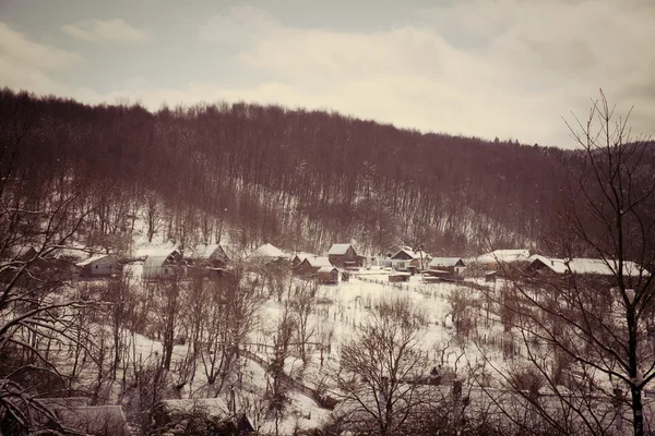 Village in the mountains — Stock Photo, Image