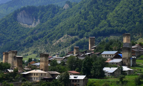 Üst svaneti, Gürcistan — Stok fotoğraf