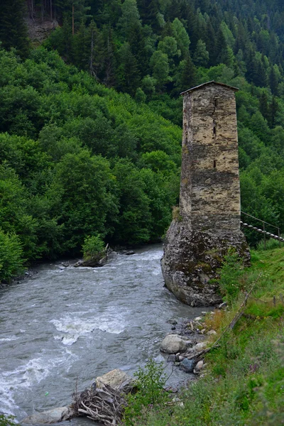 Monumenti architettonici dell'Alta Svanetia — Foto Stock