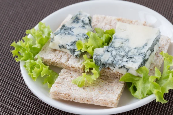 Sandwich of toasted bread — Stock Photo, Image