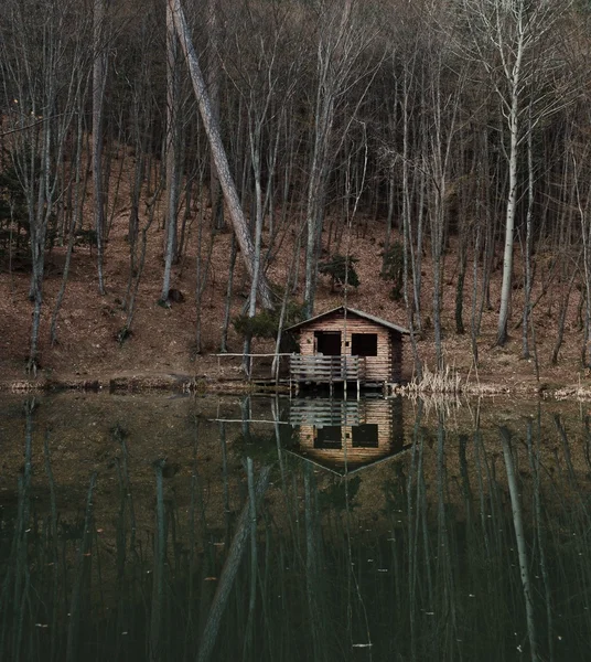 Dağ kabin yansıması