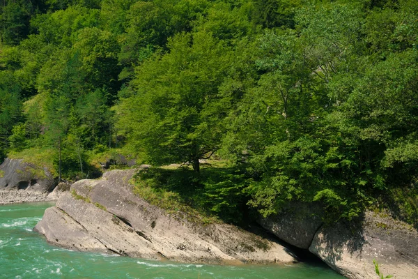 Caucasus landscape — Stockfoto