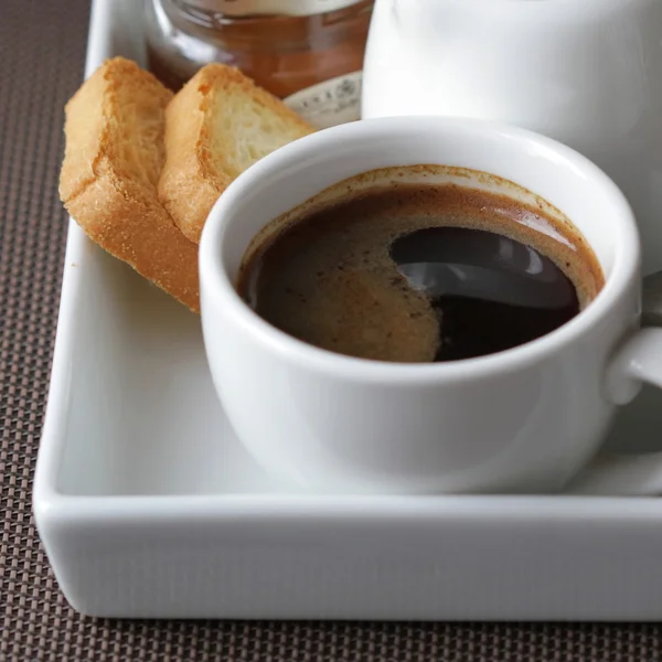 Caffè e toast — Foto Stock