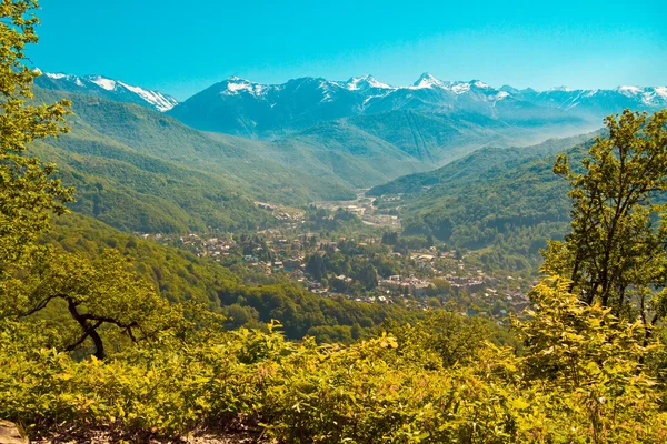Kaukasus landskap — Stockfoto