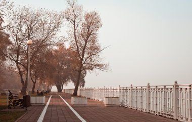 Nehir Kuban sonbahar sezon