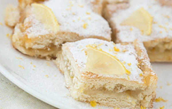 Torta de limão — Fotografia de Stock