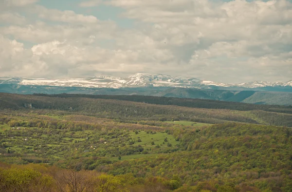 Paisagem do Cáucaso — Fotografia de Stock