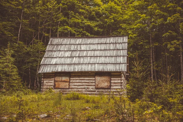 Starý dřevěný dům — Stock fotografie