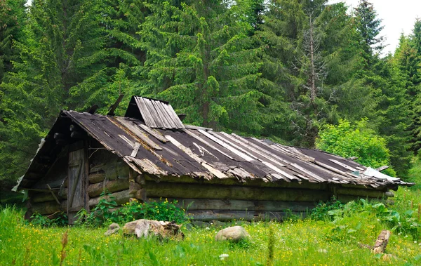 Oude houten huis — Stockfoto