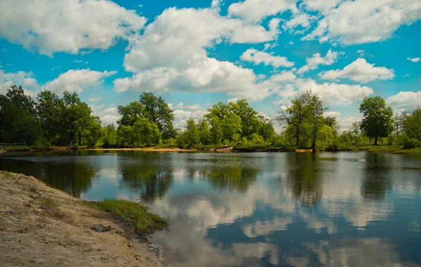 Beautiful lake view — Stock Photo, Image