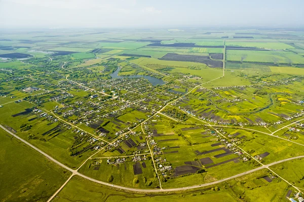 Krasnodar region, widok z góry Obrazy Stockowe bez tantiem