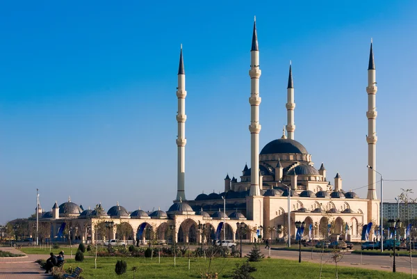 Main mosque of the Chechen Republic — Stock Photo, Image