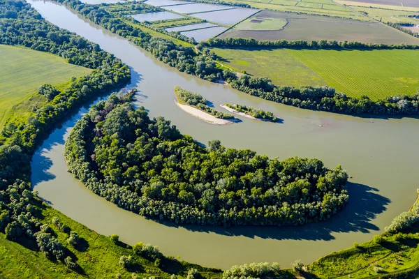 Landscape with the river — Stock Photo, Image