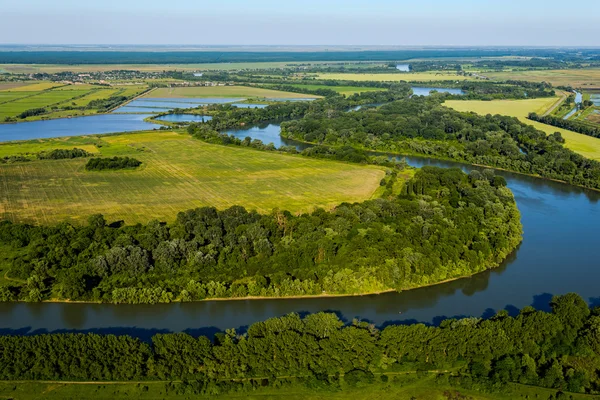 Landscape with the river — Stock Photo, Image