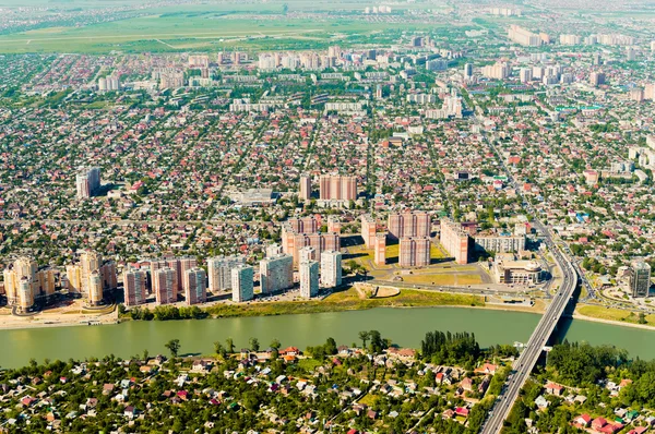 Краснодарский городской пейзаж — стоковое фото