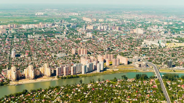 Vista de la ciudad de Krasnodar — Foto de Stock