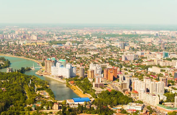 Вид на город Краснодар — стоковое фото