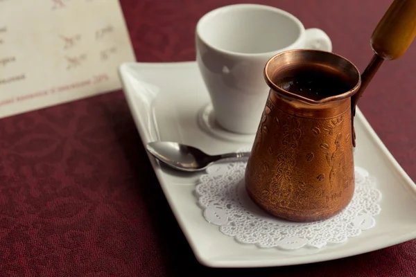 Servicio de café turco — Foto de Stock
