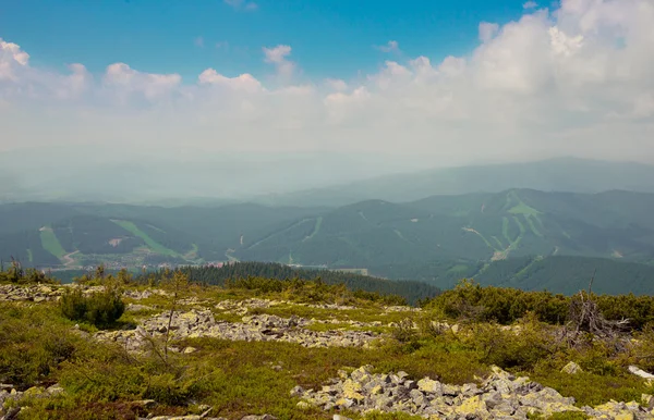 Karpatlar dağlar, Ukrayna — Stok fotoğraf
