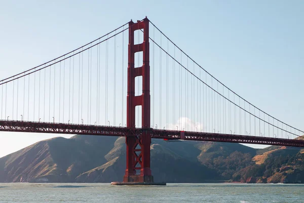 Slavný most Golden Gate v San Franciscu, — Stock fotografie