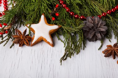 Noel süslemeleri yakın çekim