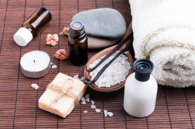 Spa natürmort kahverengi mat