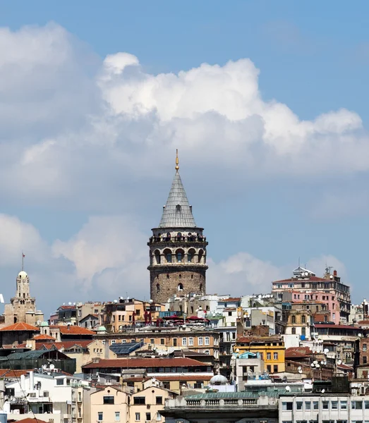Stara wieża Galata Istanbul Turcja — Zdjęcie stockowe