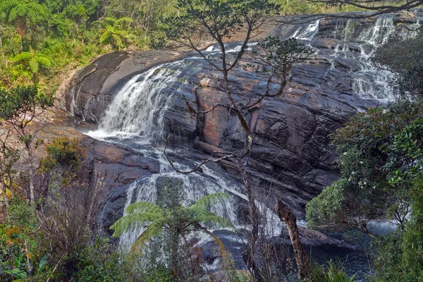 Baker 's Falls is a famous waterfall — стоковое фото