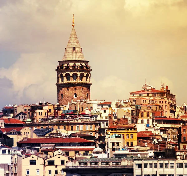 Truthahn Galata alter Turm — Stockfoto