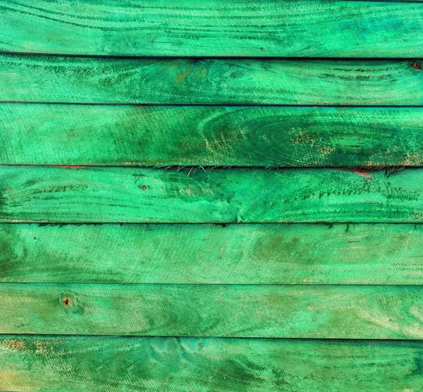 Pannelli di assi di legno verde — Foto Stock