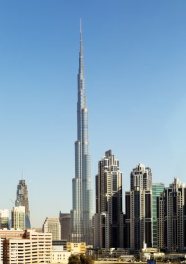 Uluslararası Dubai Kongre ve Sergi Sarayı en yüksek binası Panoraması