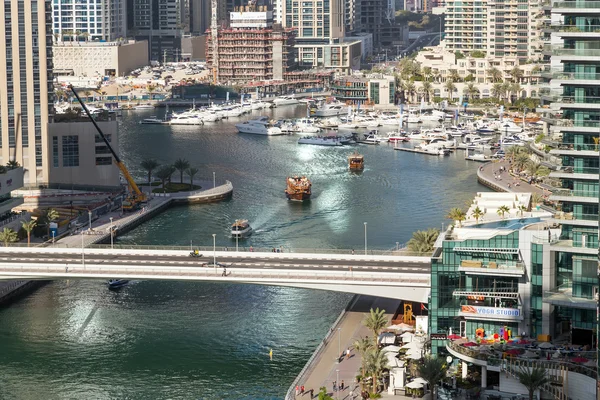 Wieżowce marina Dubai — Zdjęcie stockowe