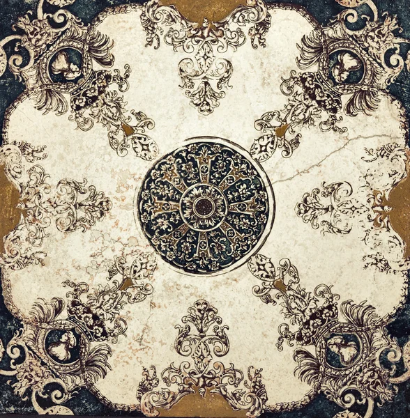 Carreaux de céramique motifs — Photo