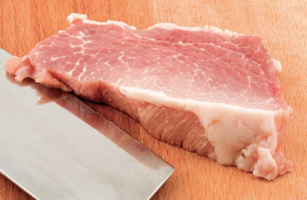 Meat pork fresh. Stock Photo