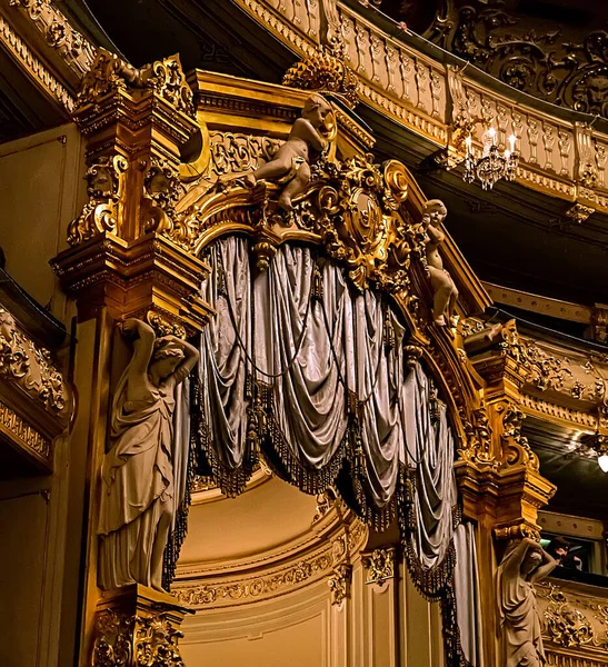 Saint Petersburg Russia July 2014 Mariinsky Theatre Interior Concert Hall — Stock Photo, Image