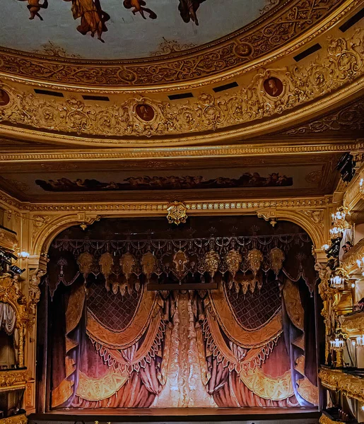 Teatro Mariinsky Teatro Histórico Ópera Ballet San Petersburgo Rusia Julio — Foto de Stock