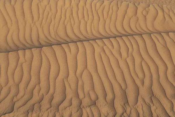 Onde Sabbia Panaroma Sand Texture Bellezza Nella Natura — Foto Stock