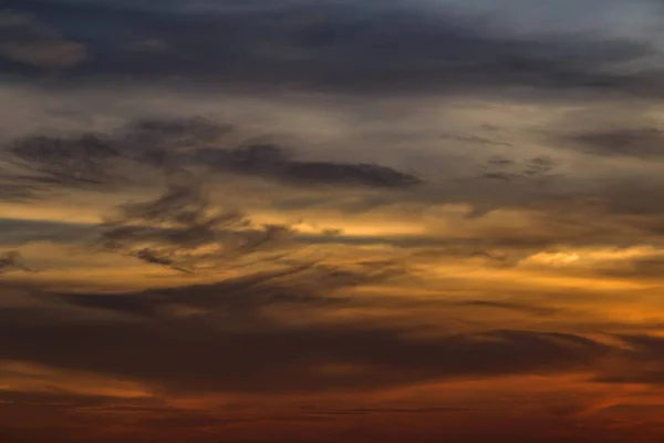 Lucht Met Een Zachte Wolken Textuur — Stockfoto