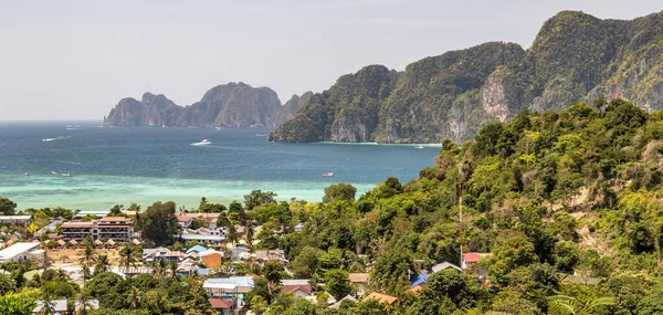 Тропічний Острів Курортами Архіпелаг Пхі Пхі Дон Таїланді — стокове фото
