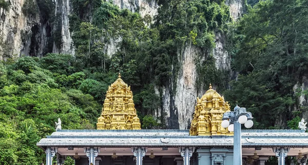 Ινδουιστικός Ναός Batu Σπήλαια Κουάλα Λουμπούρ Τουριστικό Αξιοθέατο Ασβεστόλιθος Λόφο — Φωτογραφία Αρχείου