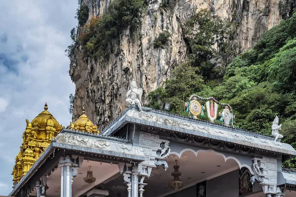 Hinduska Świątynia Batu Jaskinie Kuala Lumpur Malezja — Zdjęcie stockowe