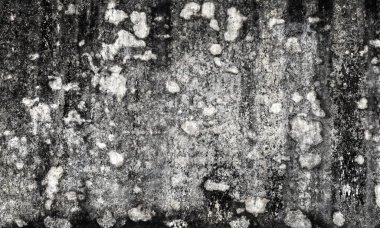 Beton duvar zemininin soyut siyah ve beyaz grunge arka yüzeyi pürüzsüz gri beton.