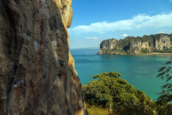 Railay Beach Mountain Landscape Thailand Krabi Province Mountain Landscape Nature — Stock Photo, Image