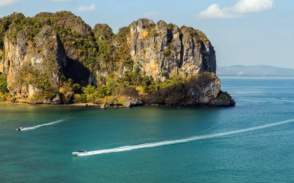 Railay Beach Mountain Landscape Thailand Krabi Province Mountain Landscape Nature — Stock Photo, Image