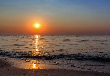 deniz manzarası günbatımı