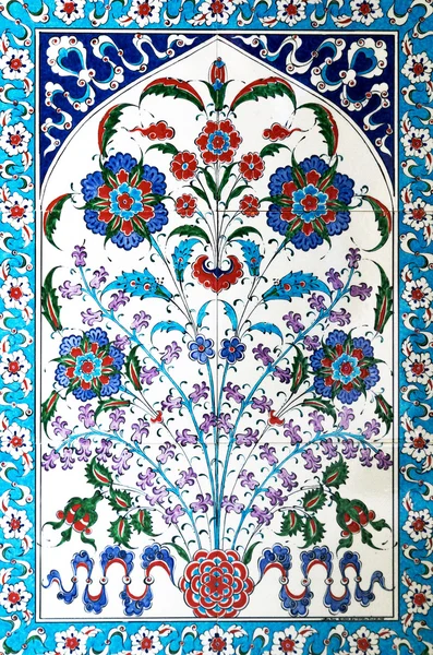 Turkish ceramic tiles — Stock Photo, Image
