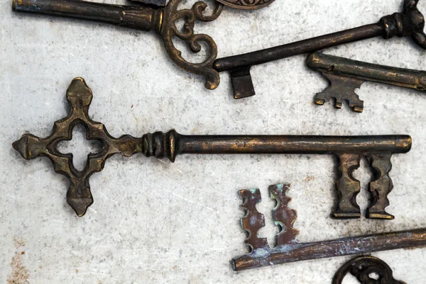 Старый ключ . — стоковое фото
